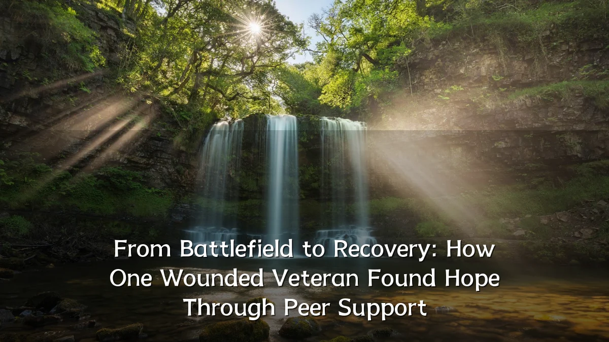 From Battlefield to Recovery: How One Wounded Veteran Found Hope Through Peer Support