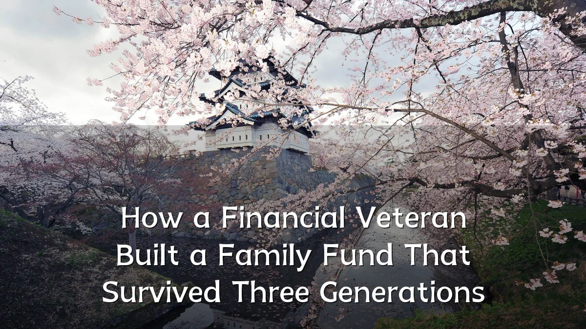 How a Financial Veteran Built a Family Fund That Survived Three Generations
