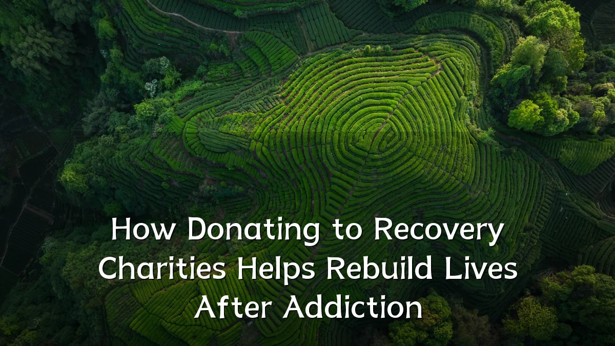How Donating to Recovery Charities Helps Rebuild Lives After Addiction