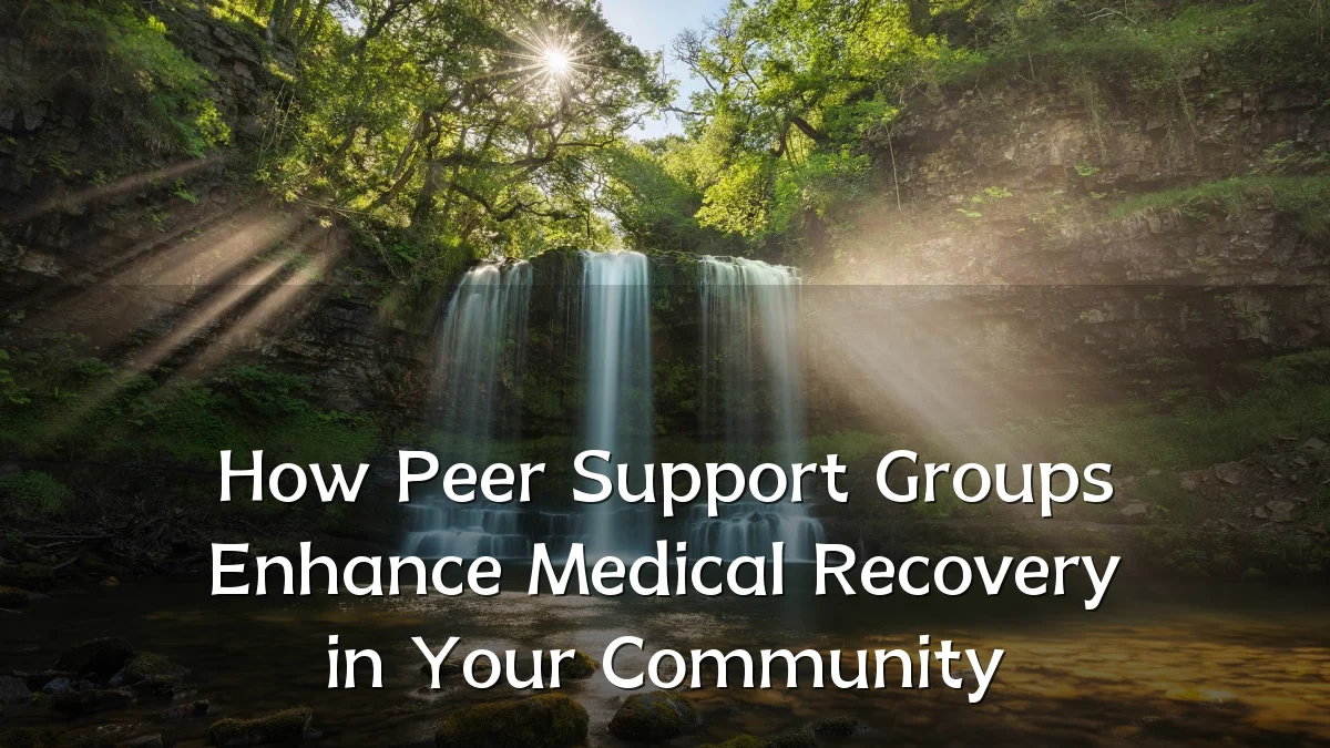 How Peer Support Groups Enhance Medical Recovery in Your Community