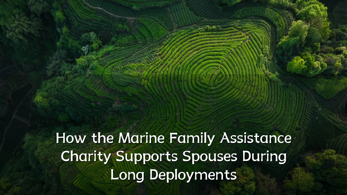 How the Marine Family Assistance Charity Supports Spouses During Long Deployments
