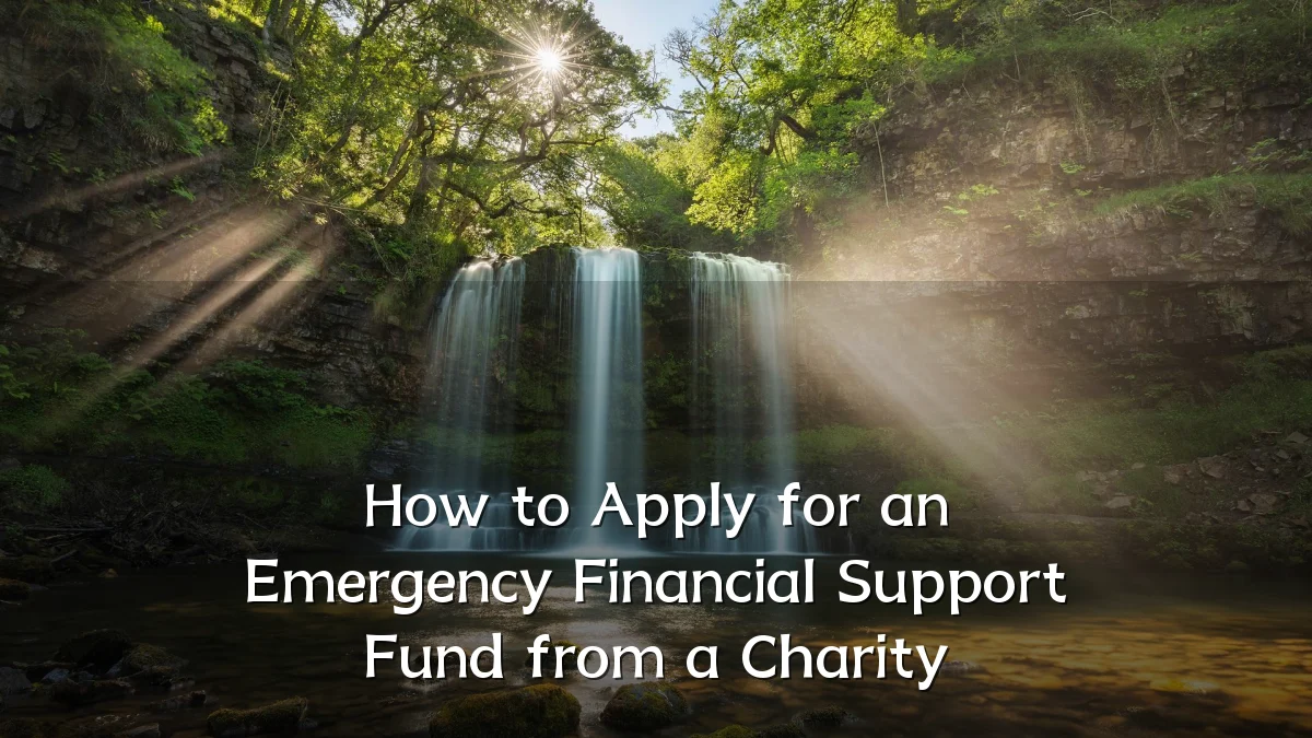 How to Apply for an Emergency Financial Support Fund from a Charity