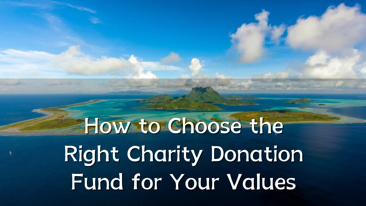 How to Choose the Right Charity Donation Fund for Your Values