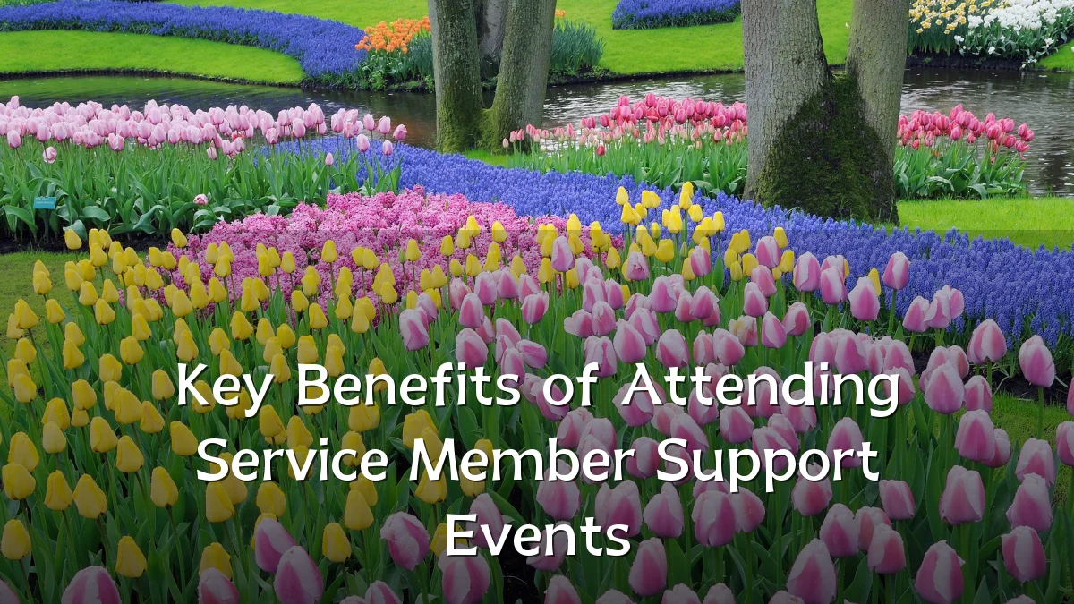 Key Benefits of Attending Service Member Support Events