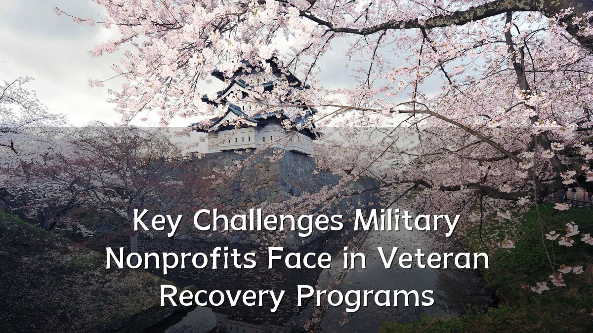 Key Challenges Military Nonprofits Face in Veteran Recovery Programs