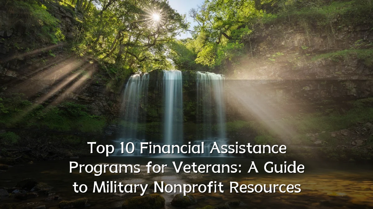 Top 10 Financial Assistance Programs for Veterans: A Guide to Military Nonprofit Resources